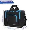LARIPOP Bowling Ball Bag - Single Ball Tote with Padded Holder - Fits Shoes up to Mens Size 14 and Bowling Accessories view 2