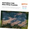 SUPVOX Galvanized Manganese Steel Chain Basketball Net Strong Buckles Outdoor Indoor Portable Basketball Goal Net view 4