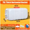FIXARE Plastic Water TankWater Carrier 25L/45L/75L/100L/160L Water TankPlastic BucketFood-Grade Rectangular Thickened Water Tower with Faucet for Household Water Storage (Size : 75L) view 2