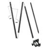 Yardwe Folding Lamp Pole for Tent High Strength Outdoor Lantern Stand Camping Lantern Hanger Safe Holding Mechanism view 1