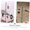 Yardwe Folding Lamp Pole for Tent High Strength Outdoor Lantern Stand Camping Lantern Hanger Safe Holding Mechanism view 2