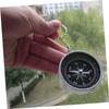 BESPORTBLE 2sets Portable Compass Keychain Aluminum Hanging Pendant Durable Outdoor Accessory for Hiking Camping Present for Friends 2pcs*2 view 3