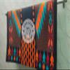 EQUIGEAR Western Ranch Horse Saddle Blanket New Zealand Wool Western Design Handmade Saddle Blanket Top Wool Pad Sensor Flex (Customization Available) ZB-060 (34" x 32") view 1