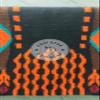 EQUIGEAR Western Ranch Horse Saddle Blanket New Zealand Wool Western Design Handmade Saddle Blanket Top Wool Pad Sensor Flex (Customization Available) ZB-060 (34" x 32") view 3