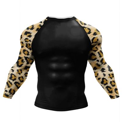 Red Plume Mens Athletic Long Sleeve Compression Shirts/Mens Cool Compression Top for Sports