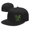 Adjustable His Fight is Our Fight Cerebral Palsy Awareness Hat Adult Casual Flat Bill Baseball Cap Trucker Caps for Sports Outdoor7 Black view 1