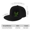 Adjustable His Fight is Our Fight Cerebral Palsy Awareness Hat Adult Casual Flat Bill Baseball Cap Trucker Caps for Sports Outdoor7 Black view 4