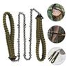 Yardwe Portable Rope Saw Chain for Outdoor Camping Lightweight for Easy Tree Cutting and Pruning Durable Material Essential Camping Gear view 2