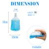 AXEN 150ML Soft Flask, TPU Foldable Running Hydration Flask, Soft Collapsible Water Bottle for Hydration Pack Cycling Marathon Running Hiking view 2