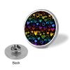 FLYiFE Pride Month LGBTQ Gay Pride Ally Pins Round Badge Circle Button Brooch for Women Men Cap Hat Bag Backpack T-Shirts Pullovers Jackets view 3