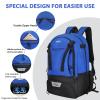 LARIPOP Lacrosse Bag Durable Equipment Backpack with 2 Stick Holders, Dedicated Helmet Compartment for Field Hockey, Youth & Adult Players view 4