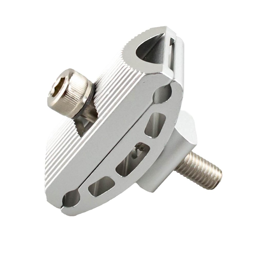 Aluminum Alloy Bicycle Seatpost Clamp - Secure Cycling Screw for Mountain Bike Seat Tube Assembly - Replacement Spare Parts for Bicycle Seatpost