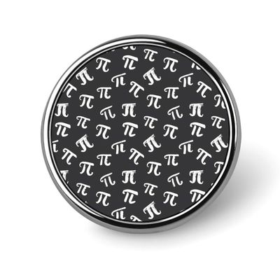 FLYiFE Funny Mathematical Happy Pi Day Pins Round Badge Circle Button Brooch for Women Men Cap Hat Bag Backpack T-Shirts Pullovers Jackets
