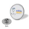 FLYiFE Occupational Therapy Awareness Month Pins Round Badge Circle Button Brooch for Women Men Cap Hat Bag Backpack T-Shirts Pullovers Jackets view 3