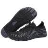 StoneLiquid Barefoot Shoes Women, Running Hike Barefoot Men Minimalist Quick Dry Footwear Wide Toe Box (Black, Adult, Women, 8, Numeric Range, US Footwear Size System, 8.5, Medium) view 1