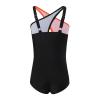 Family Matching Swimwear Fashion Print Beachwear Mother Daughter Swimsuits Father Son Swim Trunks Bathing Suit (Girl, Orange C, 6-8 Years) view 3