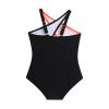 Family Matching Swimwear Fashion Print Beachwear Mother Daughter Swimsuits Father Son Swim Trunks Bathing Suit (Girl, Orange C, 6-8 Years) view 4