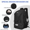 LARIPOP Lacrosse Bag Durable Equipment Backpack with 2 Stick Holders, Dedicated Helmet Compartment for Field Hockey, Youth & Adult Players view 4