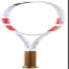 Babolat Pure Strike 97 Tennis Racquet (4th Gen) - Strung with 16g White Syn Gut at Mid-Range Tension (4 1/2" Grip) view 3