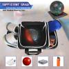 LARIPOP Bowling Ball Bag for Single Ball, 2022 Bowling Ball Tote Bowling bag with Padded Holder - Fits Shoes up to Mens Size 14 and Accessories view 3