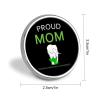 FLYiFE Traumatic Brain Injury Awareness Pins Round Badge Circle Button Brooch for Women Men Cap Hat Bag Backpack T-Shirts Pullovers Jackets view 2