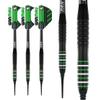 Winmau Rookie Green Brass Softip 18g Darts Set with Flights, Shafts (Stems) and Exclusive Darts Booklet view 3