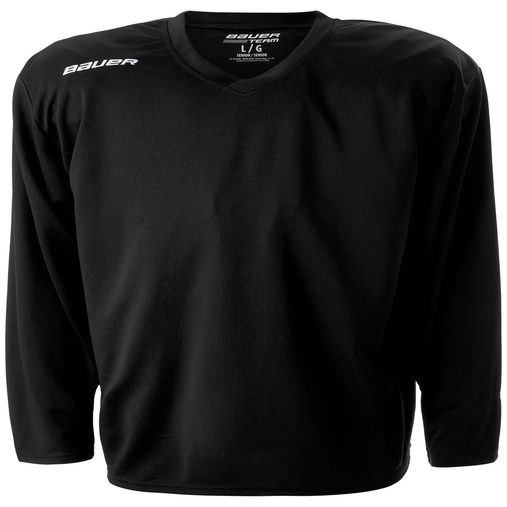 Bauer Hockey Flex Practice Jersey (Black, Youth X-Small/Small)