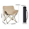 BREZO Folding Camping ChairsFolding Chairs, Portable Camping Chair, Perfect for Use at Home, Camping, in The Yard Or On Long Road Trips (Color : C) view 3