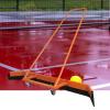 YXXSDP Large Water Remover for Courts After The Rain, Aluminum Quick Clearing Tennis Court Squeegee/Sweep Tennis Brush Broom, Floor Surface Water Pusher Rain Shuttle view 1