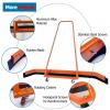 YXXSDP Professional Tennis Court Squeegee Sweeper, Portable Squeegee Broom/Sport Court Water Remover Dryer, with Rolling Wheels, Basketball Court/Parking Lot Floor Surface Water Pusher view 3