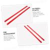 Yardwe 4pcs Professional Skateboard Rib Bone Rails Durable Plastic Anti-Collision Skateboard Rails Easy Install Fits and Convenient Replacement for Protection view 4