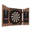 Bathrena Dartboard, Classic Dartboard Cabinet, Dart Board Cabinet Set for Adults, Darts Holder Wall Mounted, Darts Throw Line, and Ready to Play Bundle (Brown) view 4