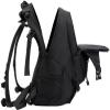 HOW'ON Hunting Backpack 30L Outdoor Waterproof Camo Hunting Pack Black view 4