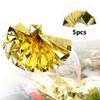 Pilipane Emergency Thermal Blankets, Blanket Bulk Survival Thermal Blankets Pack Silver Foil Reflective Blankets, 5PCS Outdoor Watertight Emergency Survival Heat Reserve (Gold) view 3