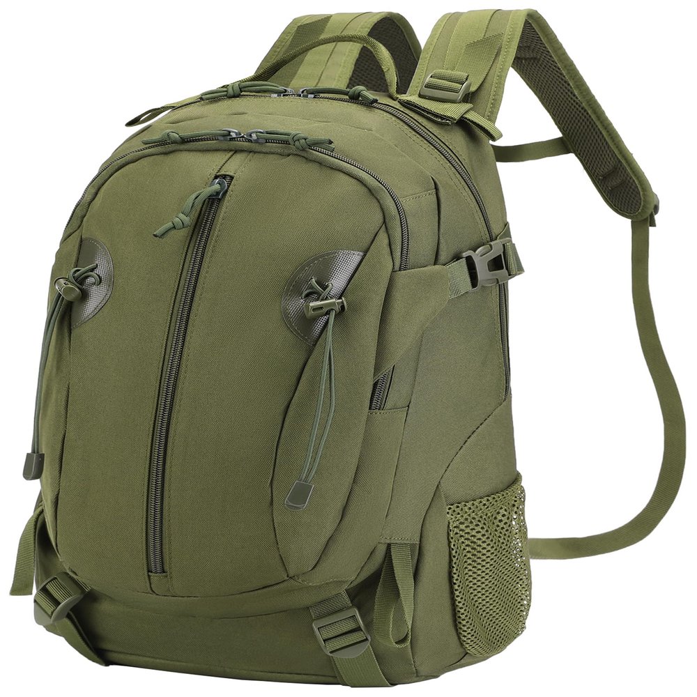 HOW'ON Hunting Backpack 30L Outdoor Waterproof Camo Hunting Pack Army Green