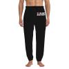 I Love My Hot Boyfriend Sweatpants Man's Baggy Pants Fashion Soft Pants White view 1