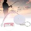 Pilipane PVC Fish Measuring Ruler, Watertight Fish Measuring Ruler Folding Portable Accurate Measurement Tackle Tool, Accurate Measuring Tape Ruler Tackle Tool for Outdoor Fishing view 4