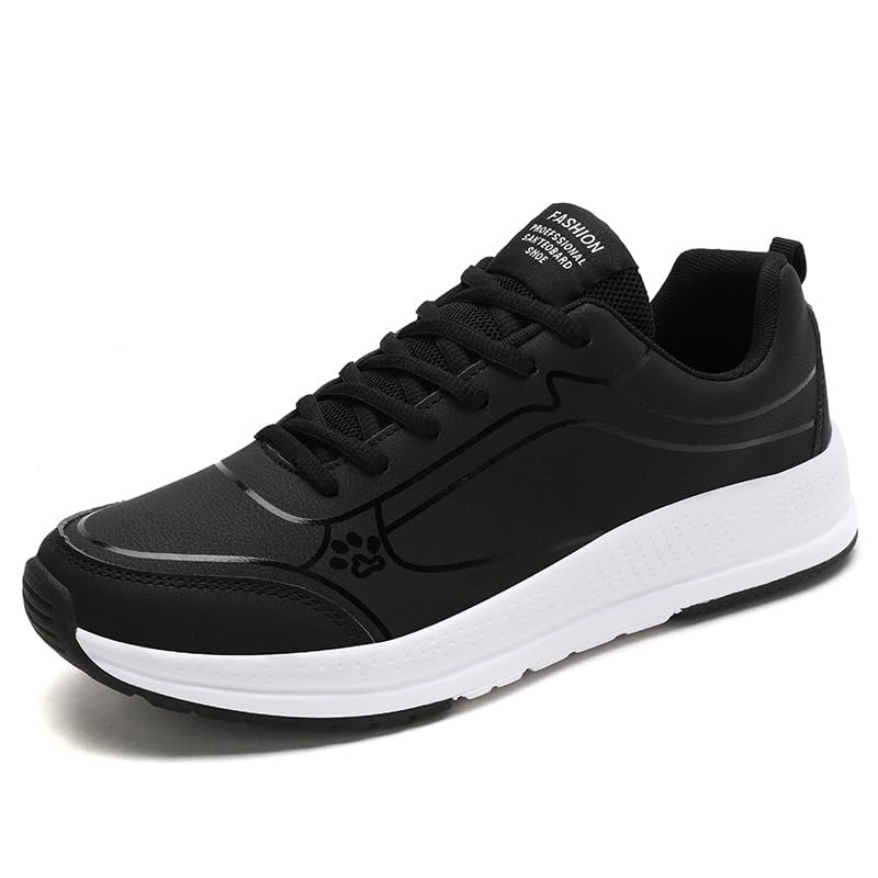 Gosetony Men's Sneakers Running Shoes Track Trail-Running Shoes Athletic Low-top Lace Up Male Sport Light-Weight Fashion Autumn Spring Casual Leisure
