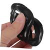 Healvian 50 Pcs Helmet Chin Rest Chin Strap Football Jaw Pads Rugby Helmet Softball Mask Pad Softball Batting Foam Padding Caps Safety Cup Sports Rubber Worker Hat view 4