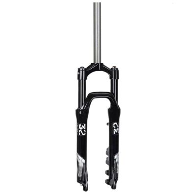 ZECHAO 20in Suspension Fork Bike Front,Aluminum Alloy 1-1/8" Spring Shock Absorber Mechanical Lock 100mm Travel Quick Release Fork