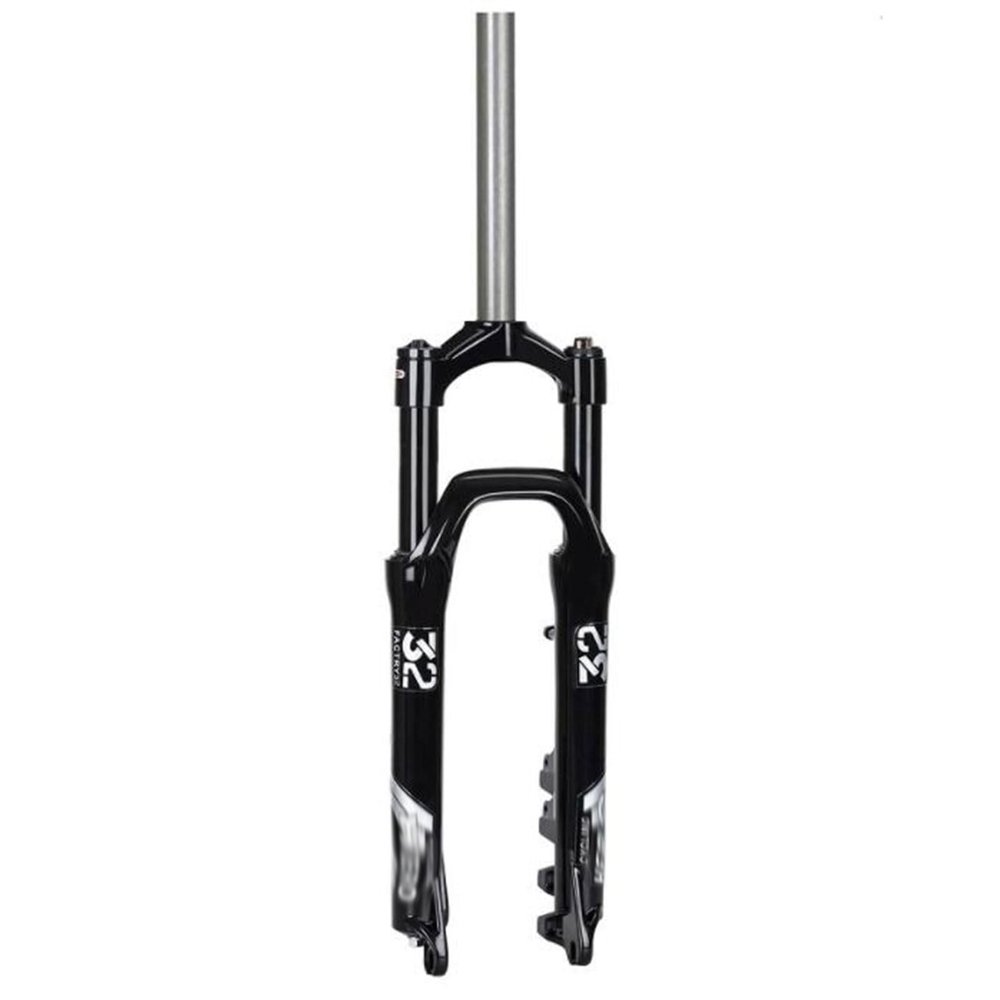 ZECHAO 20in Suspension Fork Bike Front,Aluminum Alloy 1-1/8" Spring Shock Absorber Mechanical Lock 100mm Travel Quick Release Fork
