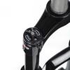 ZECHAO 20in Suspension Fork Bike Front,Aluminum Alloy 1-1/8" Spring Shock Absorber Mechanical Lock 100mm Travel Quick Release Fork view 3