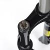 ZECHAO 20in Suspension Fork Bike Front,Aluminum Alloy 1-1/8" Spring Shock Absorber Mechanical Lock 100mm Travel Quick Release Fork view 4