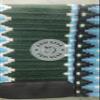 EQUIGEAR Western Ranch Horse Saddle Blanket New Zealand Wool Western Design Handmade Saddle Blanket Top Wool Pad Sensor Flex (Customization Available) ZB-070 (34" x 42") view 4