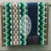 EQUIGEAR Western Ranch Horse Saddle Blanket New Zealand Wool Western Design Handmade Saddle Blanket Top Wool Pad Sensor Flex (Customization Available) ZB-075 (34" x 34") view 1