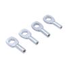 Aymzbd Steel Wire Rope Eyelets Exercise Machine Eyelet Terminal Connector for 2mm Wire Rope, 5mm view 3