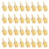 Baluue 48pcs Track Spikes Replacement for Running Field Shoes Aluminum Alloy Small Spikes for Enhanced Grip and Flexibility Easy to Install for Athletes and Competitions view 1