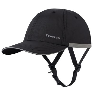 Tontron Wasumer Watersports Cap | Kayaking Bump Cap|Surfing Hat | Low Profile Helmet (Black, Small)