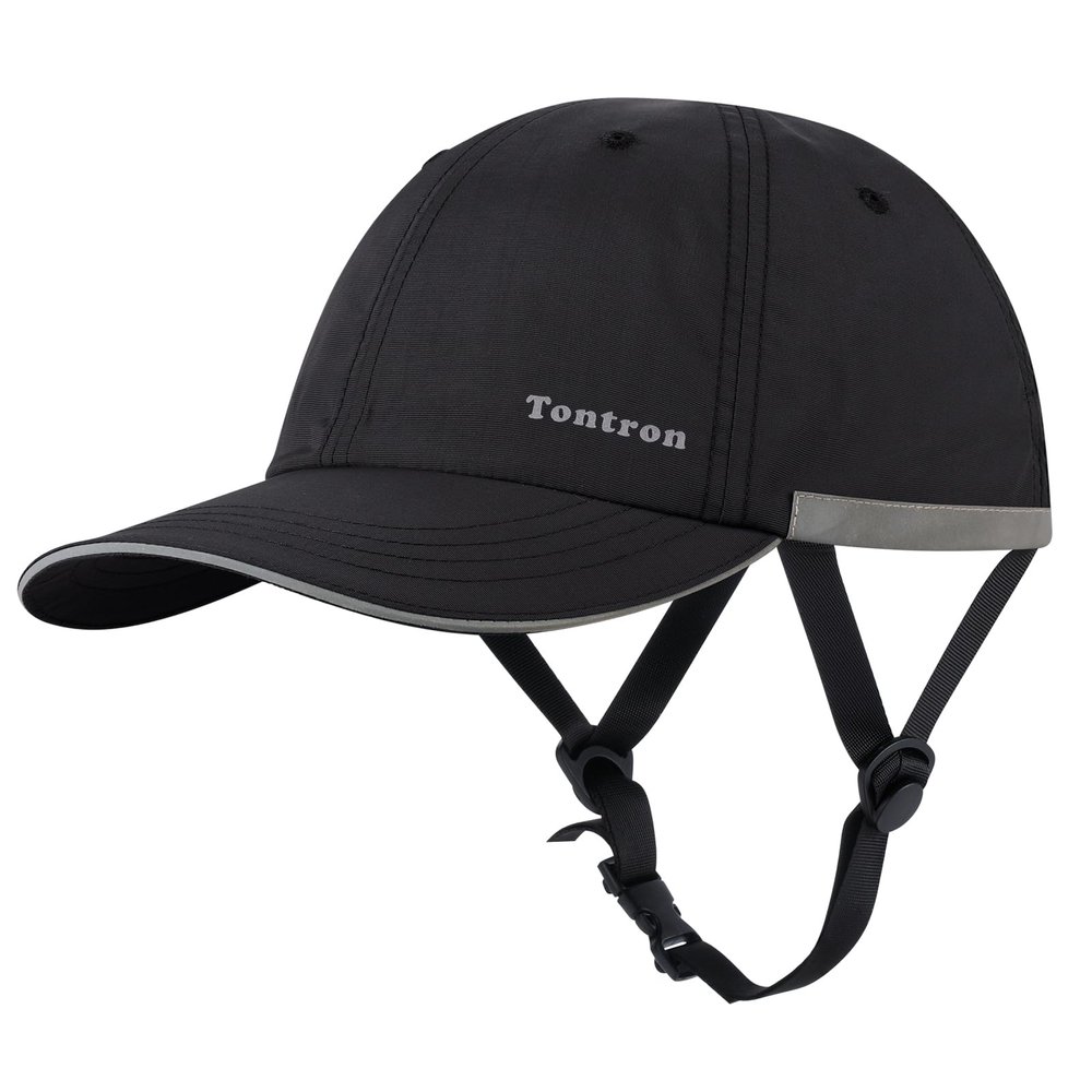 Tontron Wasumer Watersports Cap | Kayaking Bump Cap|Surfing Hat | Low Profile Helmet (Black, Small)