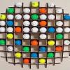 XILYZMO Golf Display Case, Golf Ball Collection Display Rack, Cabinet Holder Case Wall Mount, Wood Case Holds 78indivual Golf Commemorative Rack (Color : Diameter 58.5cm, Size : 5pcs) view 4